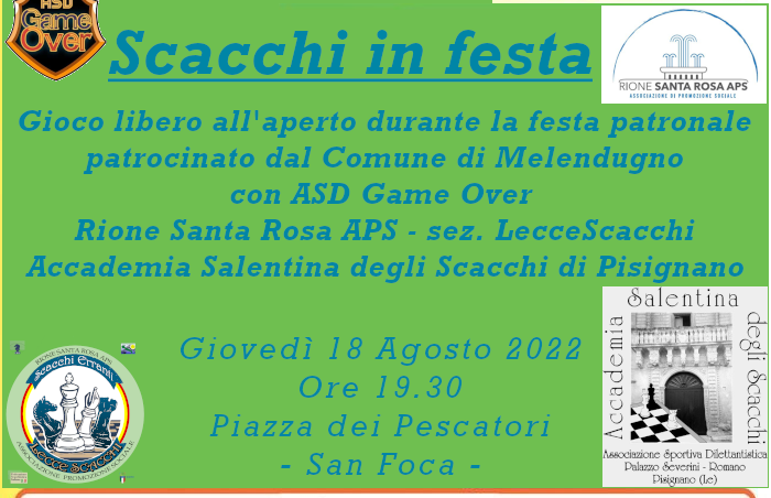 scacchi a san foca