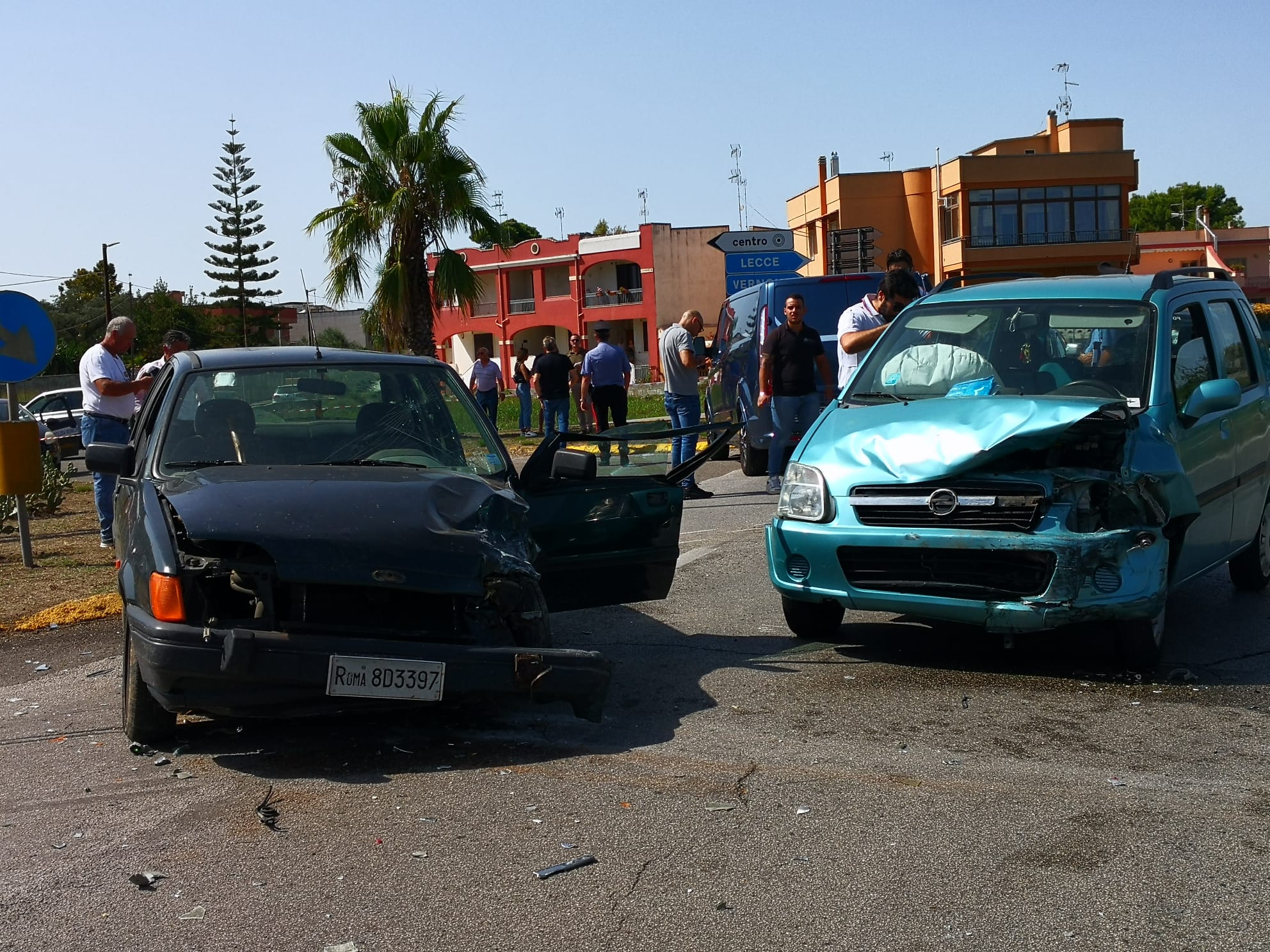 incidente melendugno