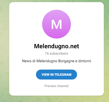 canale telegram